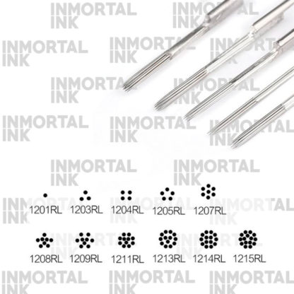 Agujas para Tatuar - Medida RS (50 Unidades) - Imagen 2