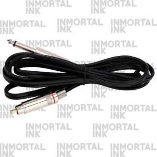 Cable RCA Tipo I Terminales Metalicos Plateados