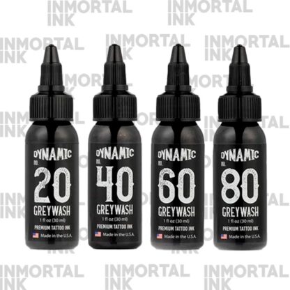 Set Grey Wash Dynamic - 4 tonos de 1oz