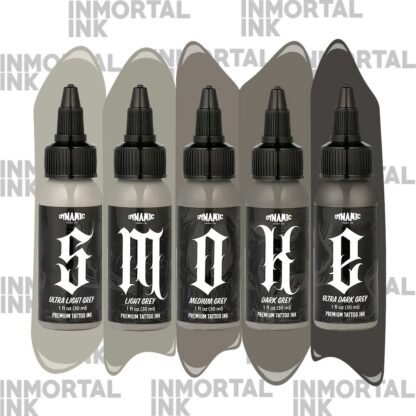 Set Smoke Dynamic - Tinta Gris - 5 tonos de 1oz