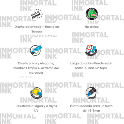 Marcador Permanente - Kores - Imagen 4